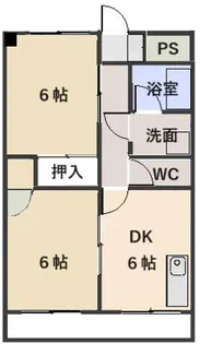 ビルカネヒチ【302号室】の間取り
