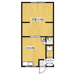 仁川コーポA棟【4階】の間取り