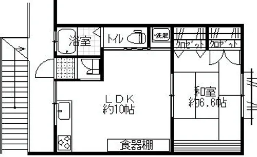 ヴランカ【2階】の間取り