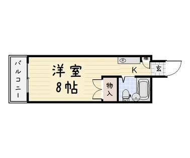 ロイヤル葉山【4階】の間取り