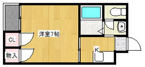エスポワール大和田【3階】の間取り