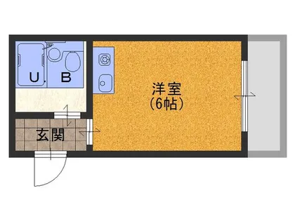 ヴィラ・ベルエポック【204号室】の間取り