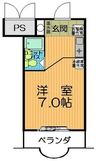 ハイツ・オリエント【202号室】の間取り