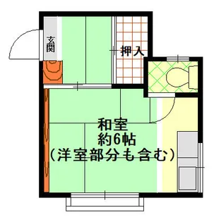 第1豊田ビル【4階】の間取り