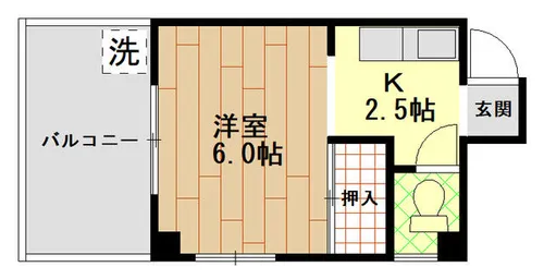 第1豊田ビル【4階】の間取り