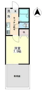 コルポサンテロコ【1階】の間取り
