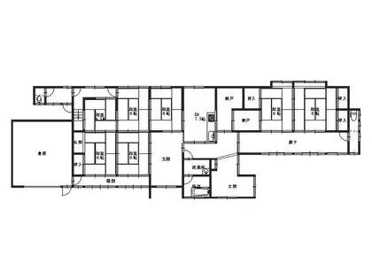 滋賀県甲賀市土山町大河原【一戸建】の間取り