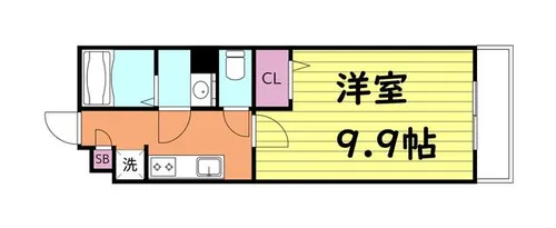 リブリ・フェリアード【1階】の間取り