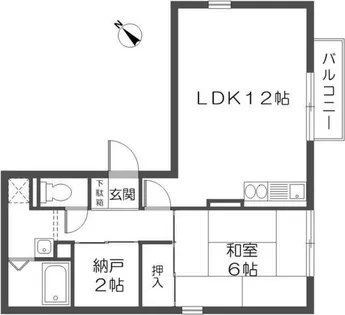 カサグランデ【2階】の間取り