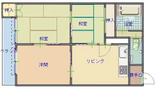 アーバンビル【3階】の間取り