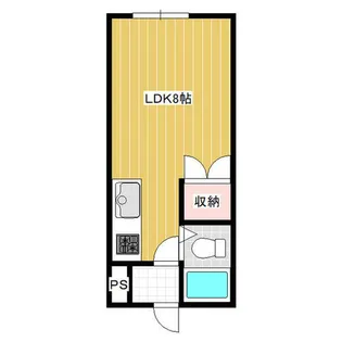 さくらハイム【3F号室】の間取り