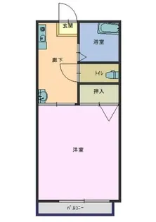 サテライトシティハイツ【2階】の間取り