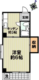 オータムハイツ【502号室】の間取り