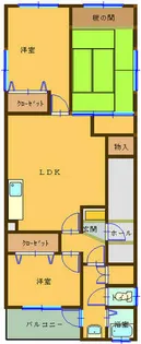 福岡県北九州市門司区栄町【マンション】の間取り