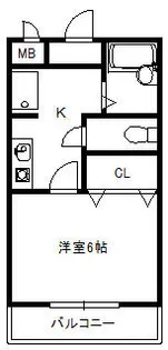 アルカディア【2階】の間取り