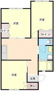 京都府京都市伏見区醍醐西大路町【マンション】の間取り