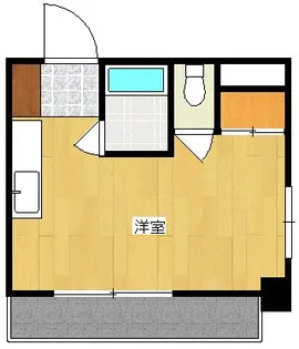 ビラージュ高砂【501号室】の間取り