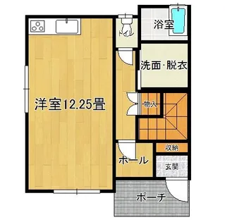 高塚メイプルタウン【F-3号室】の間取り