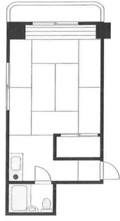 コーポ中島【201号室】の間取り