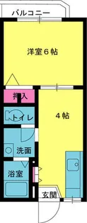 兵庫県姫路市上大野6丁目【アパート】の間取り