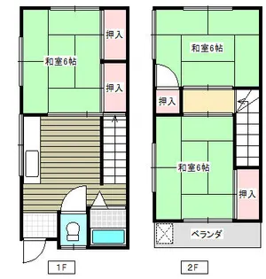 兵庫県川西市美園町【一戸建】の間取り
