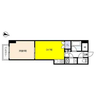 セルダン芦屋【1階】の間取り