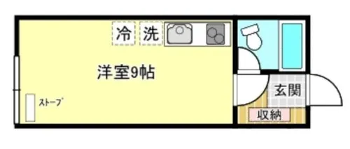 サンライズヒル【2F号室】の間取り