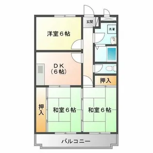 兵庫県神戸市西区玉津町西河原【マンション】の間取り