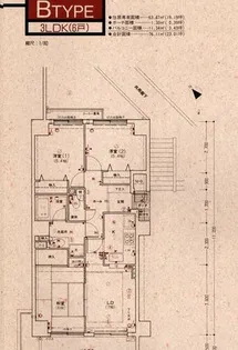 大阪府岸和田市上町【マンション】の間取り