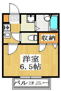 兵庫県神戸市兵庫区荒田町1丁目【アパート】の間取り