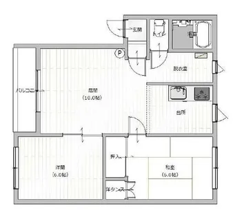 ハイツイレブン【C号室】の外観