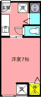 コーポあまるべ【2階】の間取り