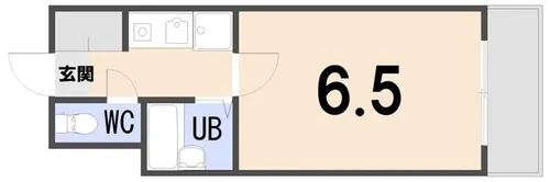 ピラーズ北山【2階】の間取り