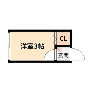 若草ビレッジ【2階】の間取り