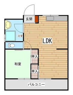 第1高木ビル【405号室】の間取り
