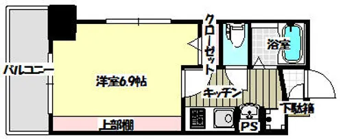 ABCプリマベーラ【609号室】の間取り