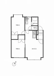 北海道札幌市中央区宮の森二条9丁目【アパート】の間取り