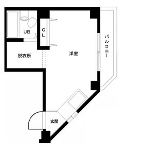 ハピネス関目【2階】の間取り