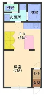 リノベハイツ ジョイフル大塚【1階】の間取り