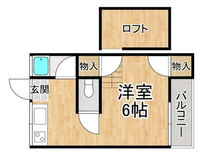 リッチコーポ【101号室】の間取り