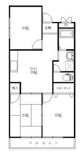 ジェミニマンション【101号室】の間取り