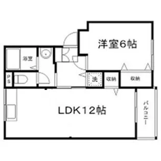 エステートパレスB【302号室】の間取り