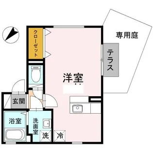 大阪府箕面市稲5丁目【アパート】の間取り
