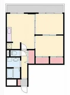 コーポあまの2【4階】の間取り