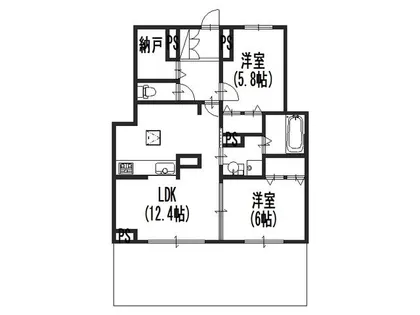 エテルナ【1階】の間取り
