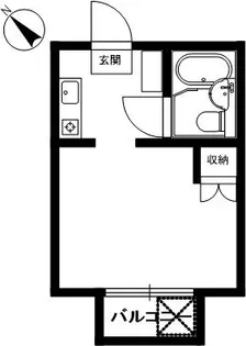 奈良県奈良市山陵町【アパート】の間取り