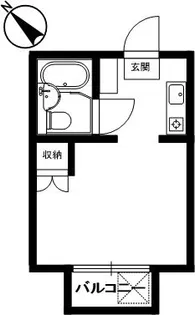 奈良県奈良市山陵町【アパート】の間取り