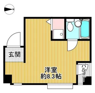 グランドパレス堀川【1101号室】の間取り