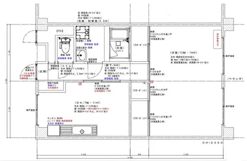 苅田鳳城ビル【105号室】の間取り
