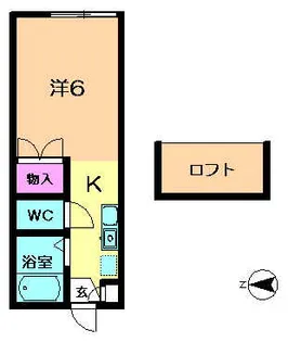 ルーチェ菅原【1階】の間取り